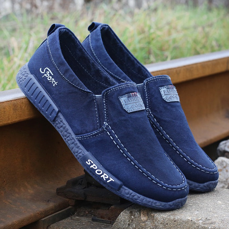 Mocassins en toile respirante pour hommes, style décontracté - Mateo