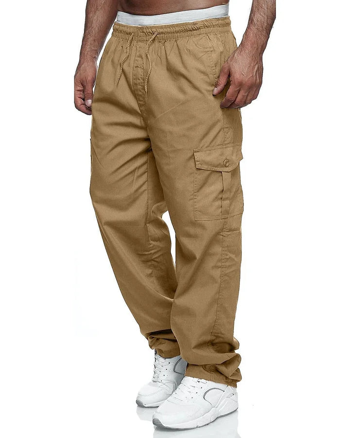 Alexander - Pantalon cargo pour homme, coupe décontractée