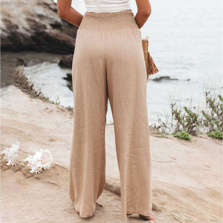 Lucia - Pantalon confortable à jambes larges