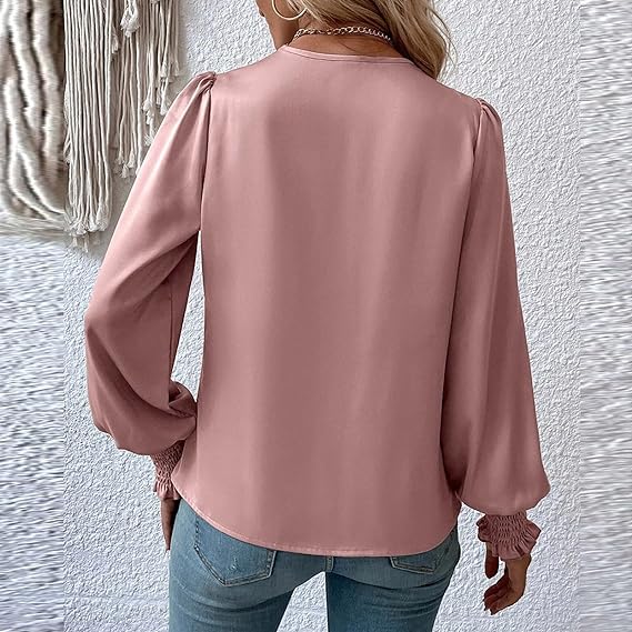 Farah - Blouse élégante avec décolleté en V