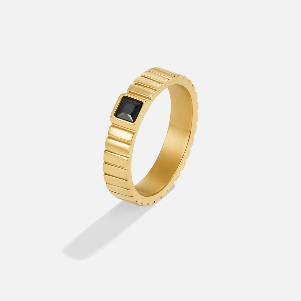 Bague Talia en or noir