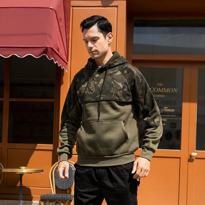 Zack - Pull Polaire Camouflage Homme à Enfiler