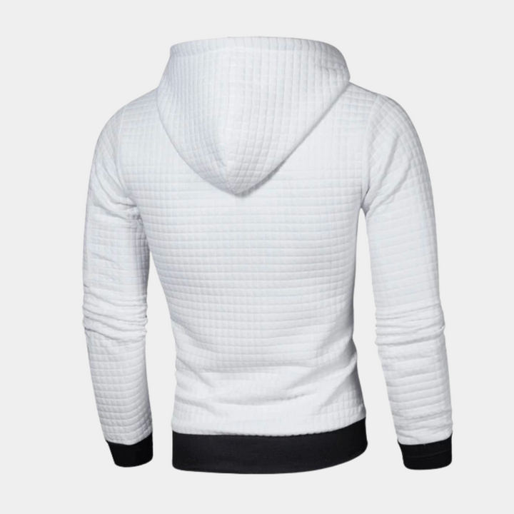 Zack - Sweat à capuche tendance et doux pour homme