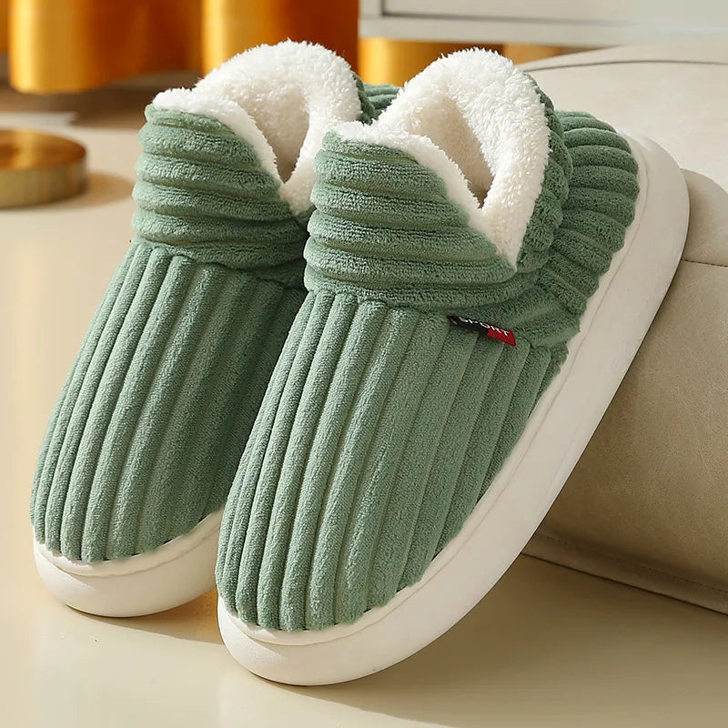 Cozzy - Chaussons d'intérieur en peluche confortables