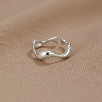 Bague réglable en argent - Ione