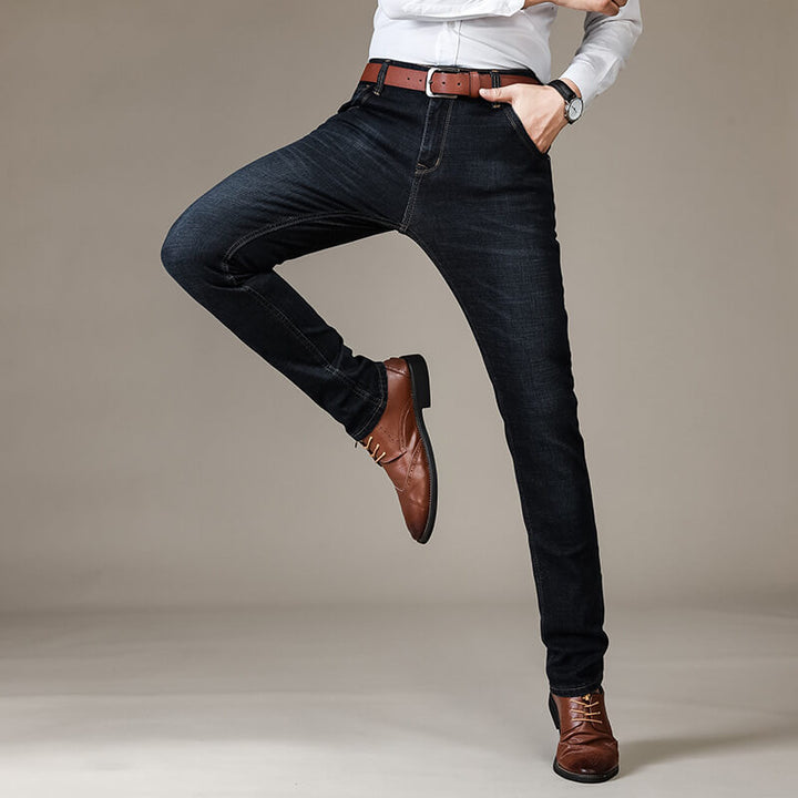 Pantalon en jean moderne slim-fit pour hommes