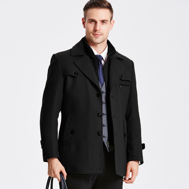 Manteau de laine élégant - Darius