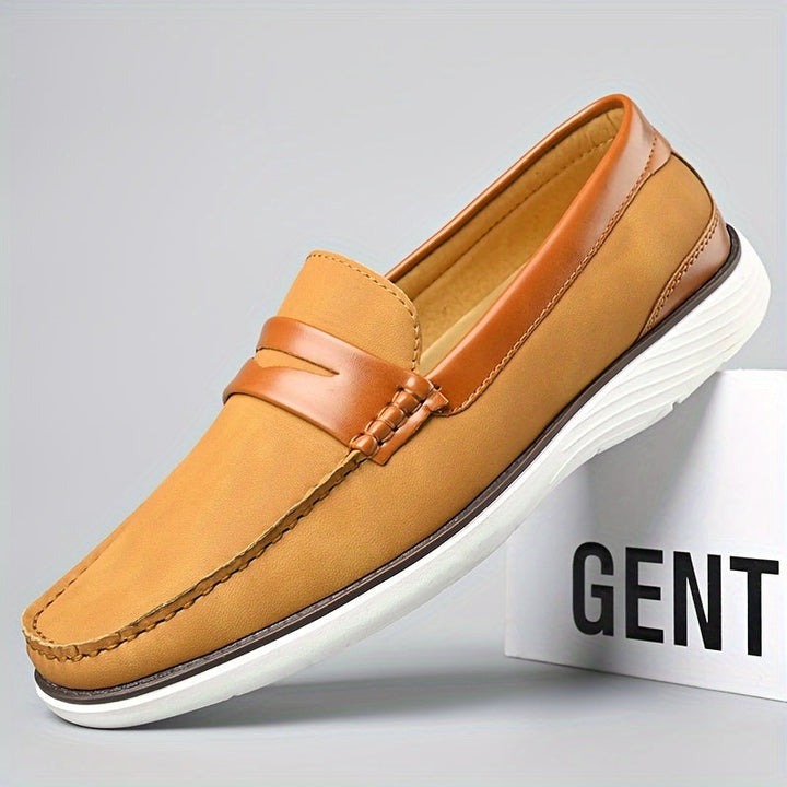 Loafers en cuir de haute qualité pour hommes - design de chaussures élégant