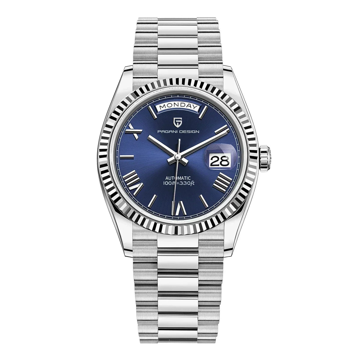 Montre Analogique Classique Avec Bracelet Métal Haut de Gamme en Acier Inoxydable Pour Élégance Quotidienne
