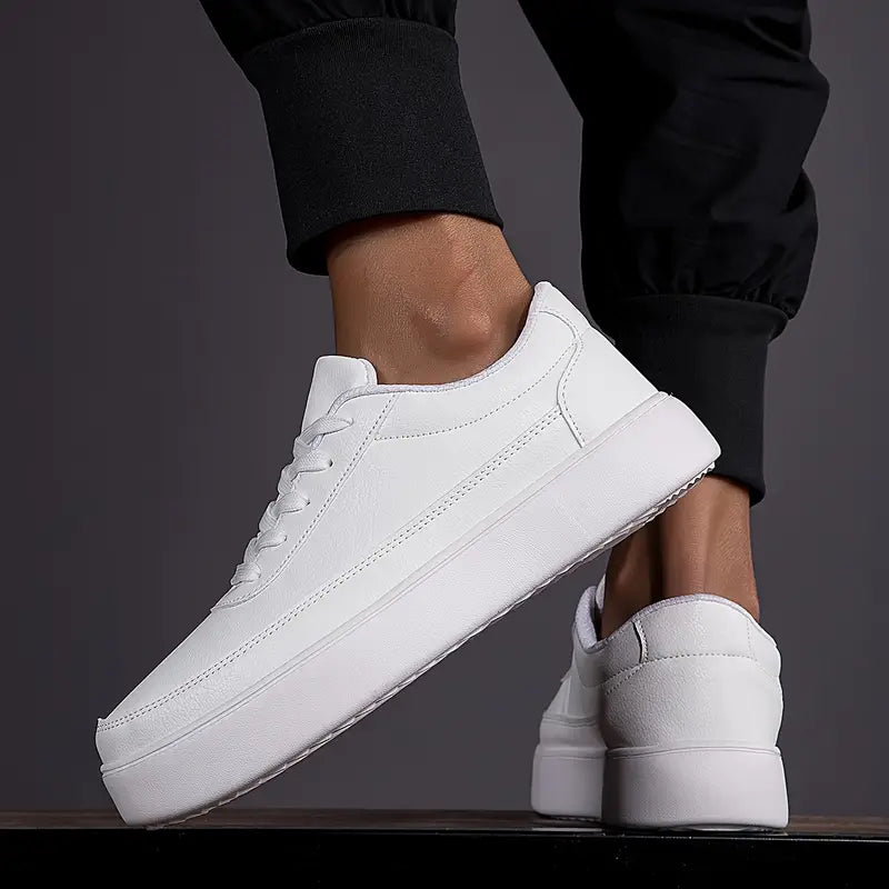 Tristo - Chaussures de skate blanches pour hommes