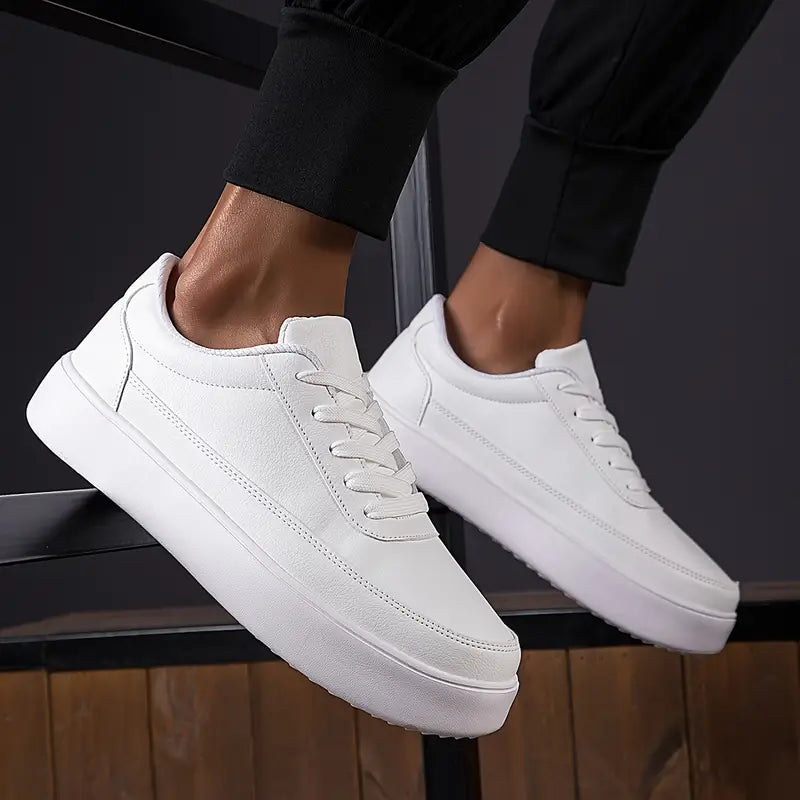 Tristo - Chaussures de skate blanches pour hommes