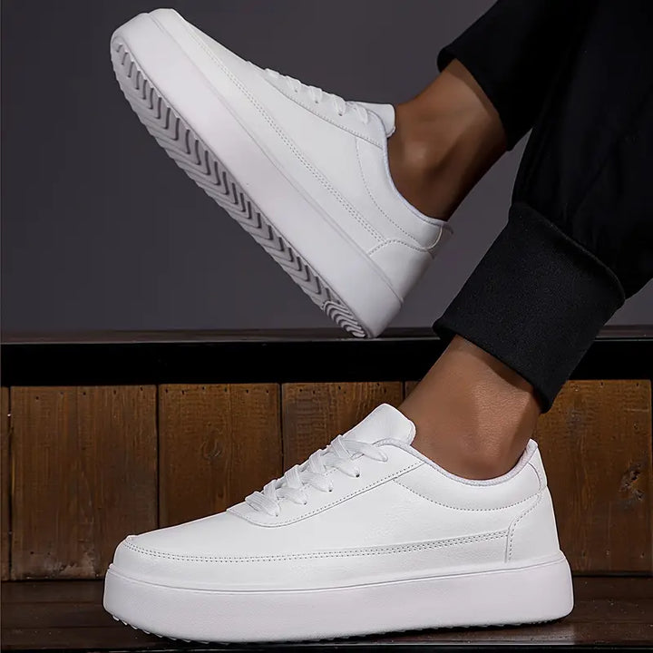 Tristo - Chaussures de skate blanches pour hommes