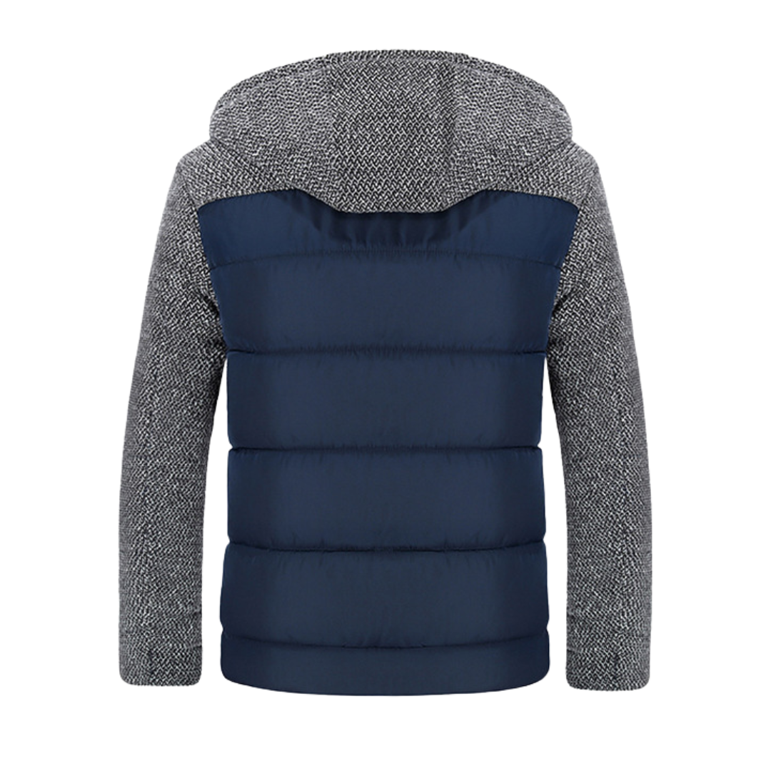 Veste à capuche matelassée d'automne - Alaric