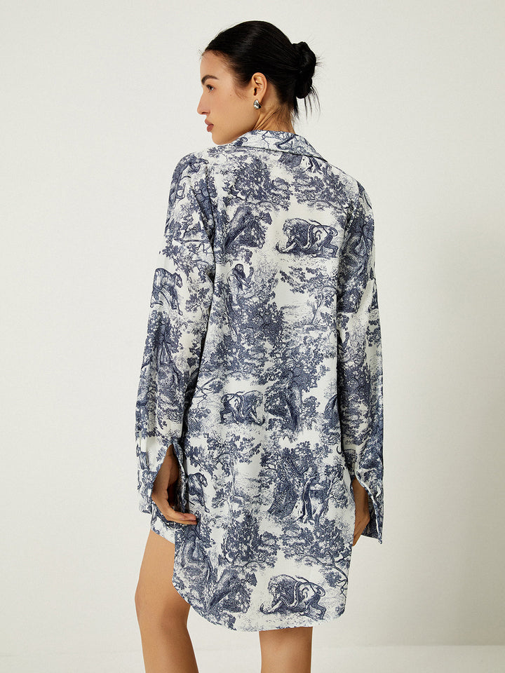 Gilda - Ensemble short trois pièces imprimé floral