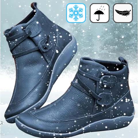 Nora - Bottines au design hivernal imperméable