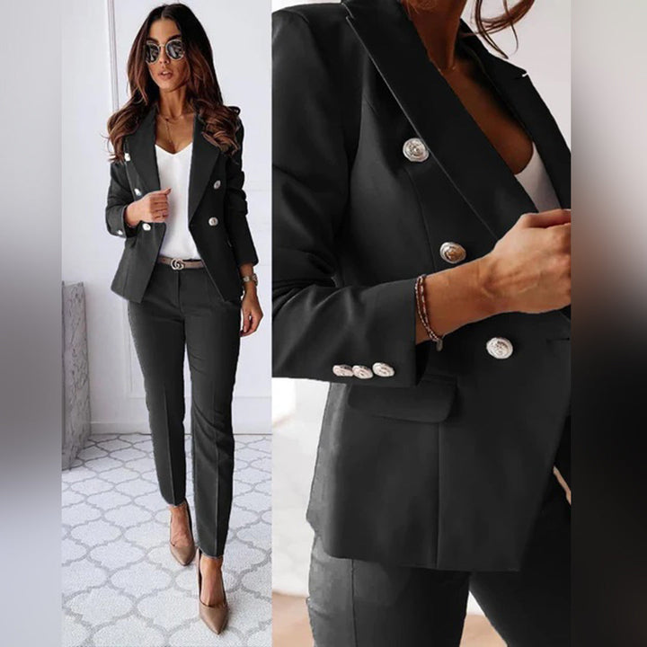 ELISEA - Elégant ensemble blazer-pantalon