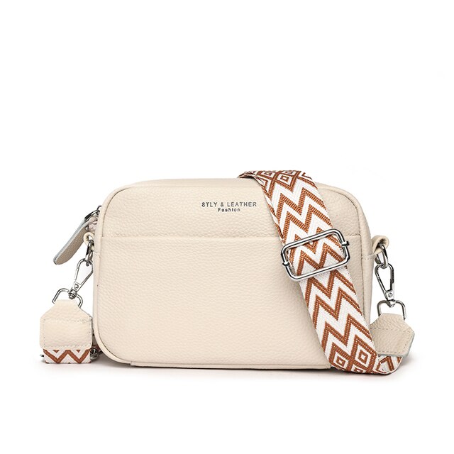 Ginia - Sac à bandoulière en cuir pour femmes