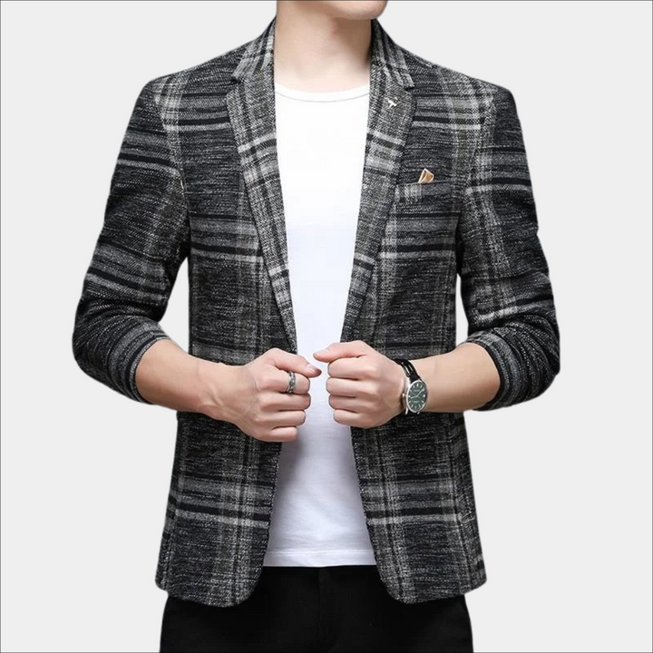 Dagr - Blazer à carreaux élégant pour homme