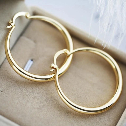 Boucles D Oreilles Or Jaune 18K Collection Couture Édition Limitéé