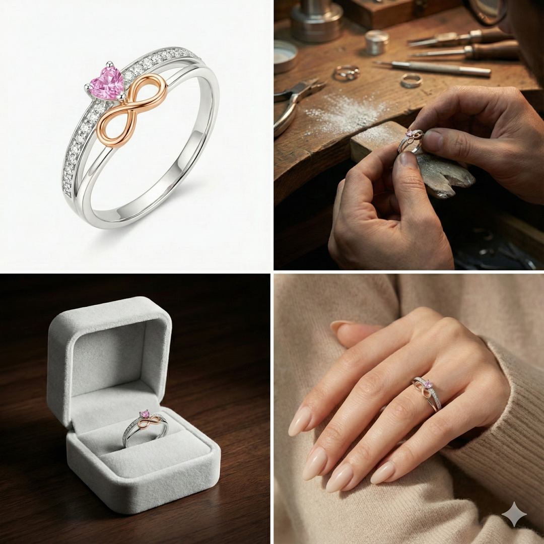 Bague Eternelle Infinity - Mère & Fille