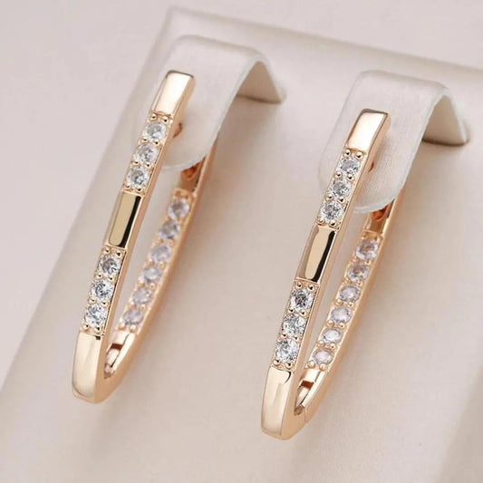 Boucles d Oreilles Argent Sterling Zircone Cubique Édition Limitée Exclusivité