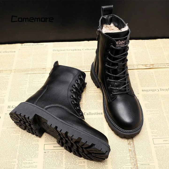 Samantha - Bottes hiver noires