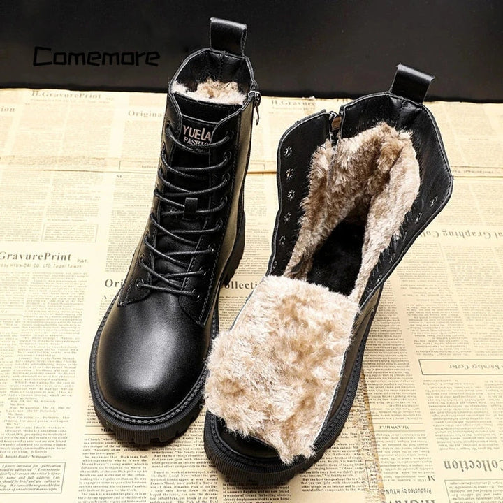 Samantha - Bottes hiver noires