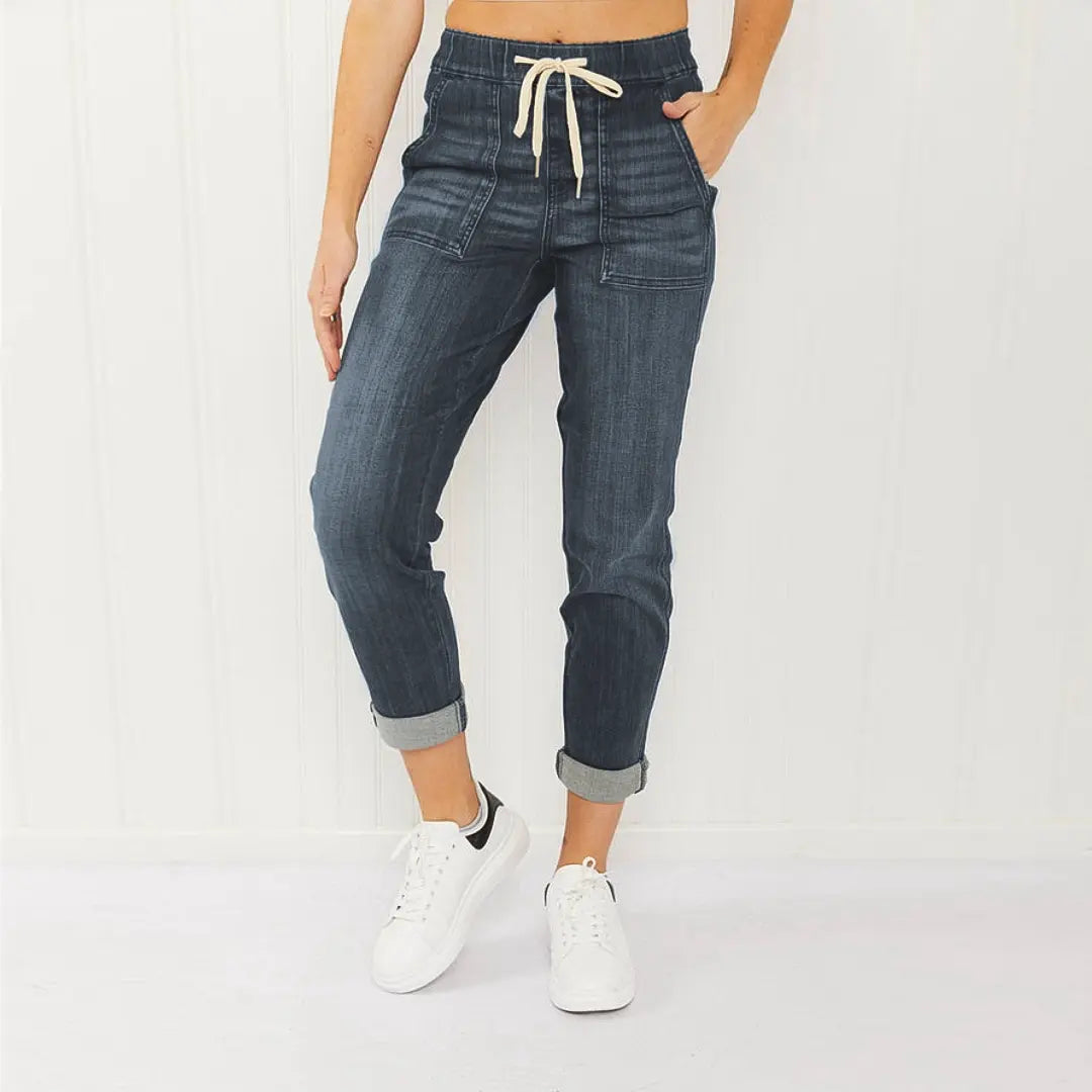 Melanie - Pantalon en denim flexible