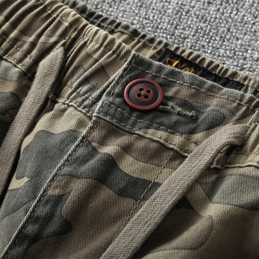 Calvin - Pantalon cargo camouflage