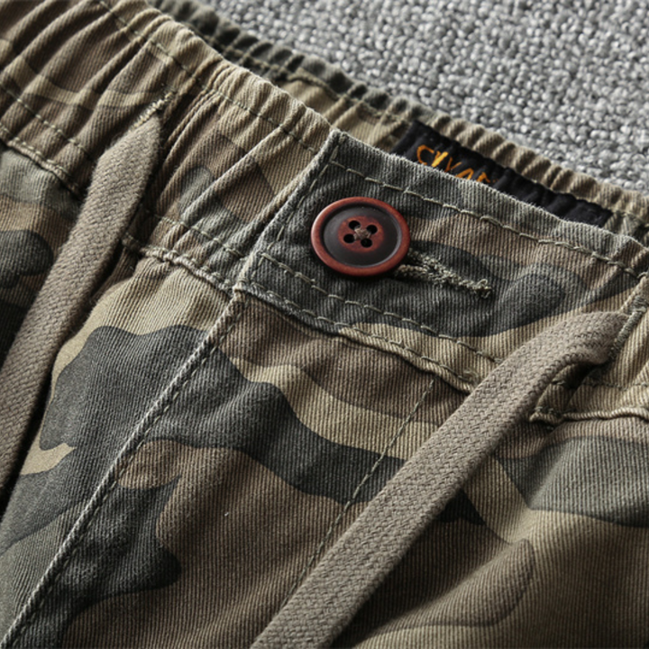 Calvin - Pantalon cargo camouflage