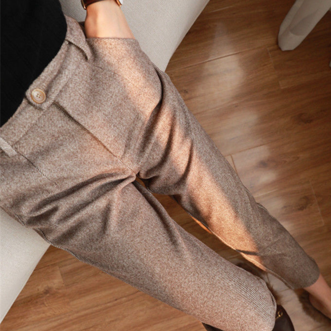 Pantalon en laine pour femmes