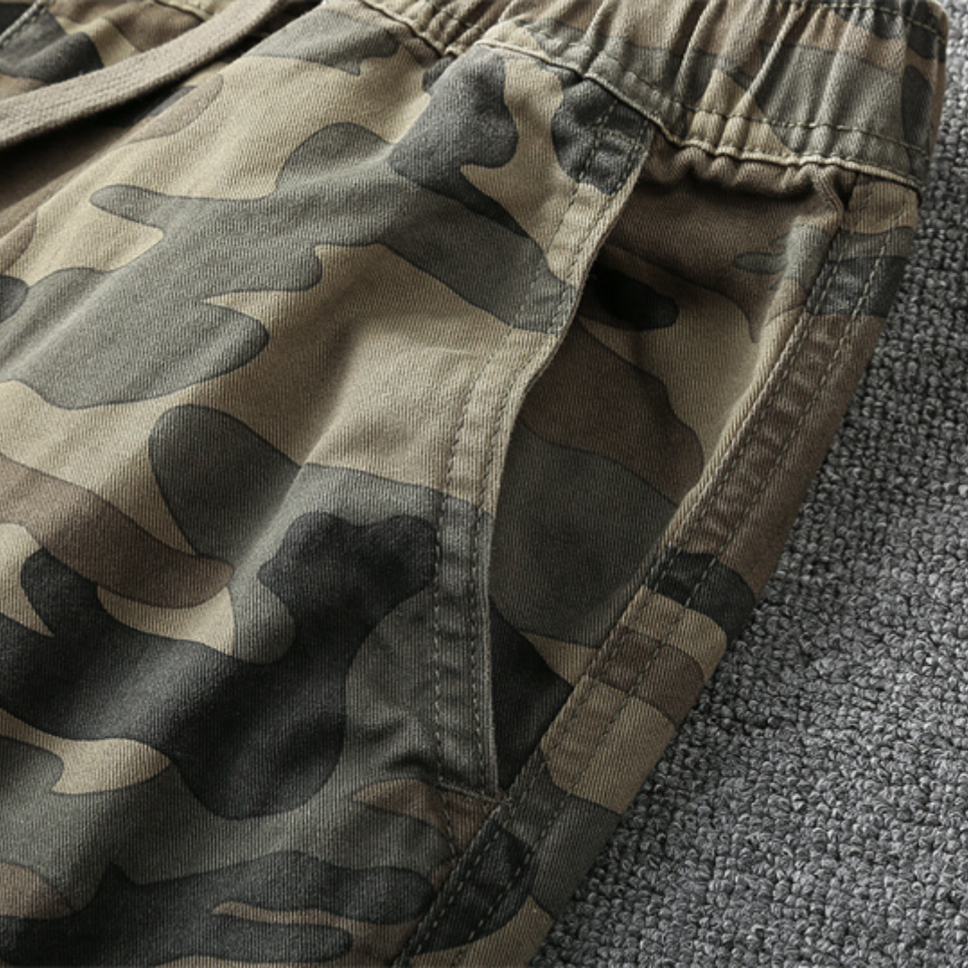 Calvin - Pantalon cargo camouflage