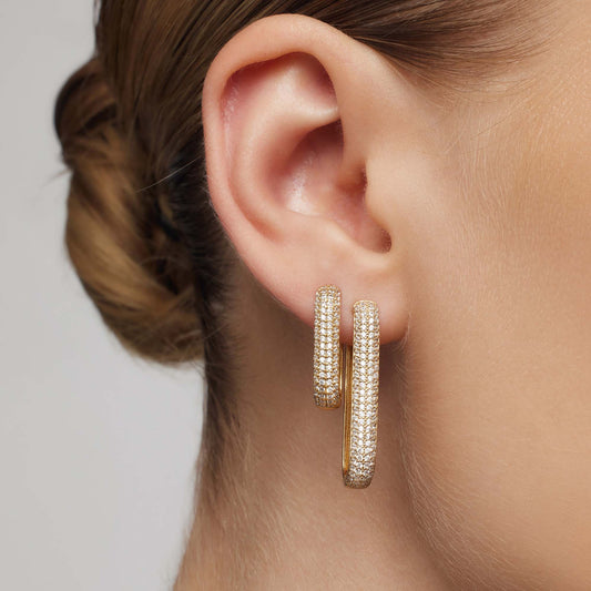 Cerceaux Icon Pave - Genoveva