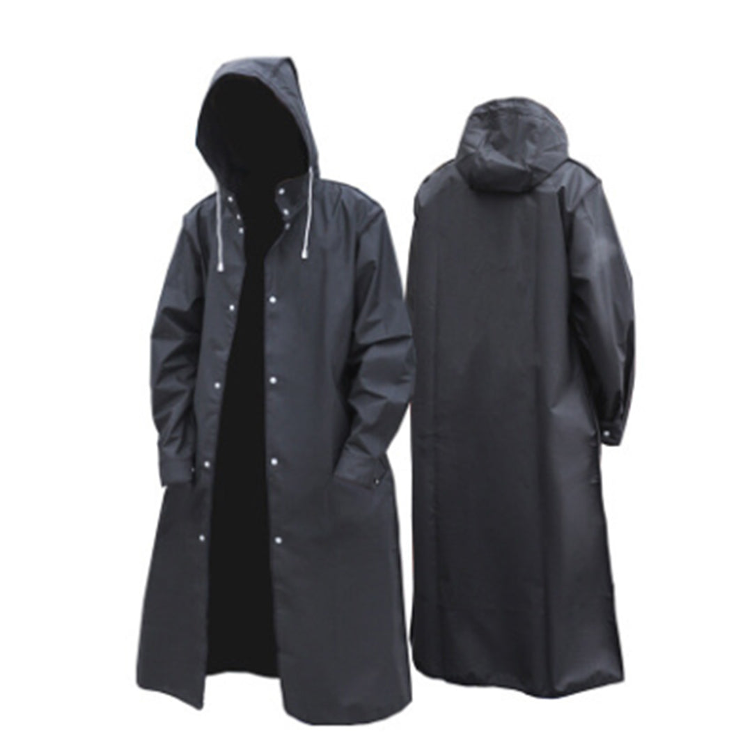 Veste de pluie pour hommes avec capuche