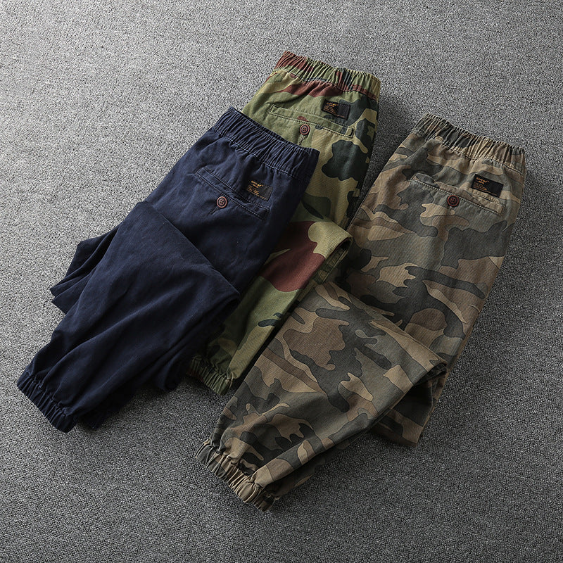 Calvin - Pantalon cargo camouflage