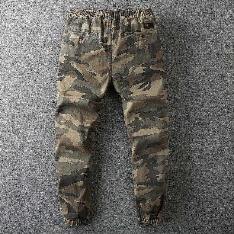 Calvin - Pantalon cargo camouflage