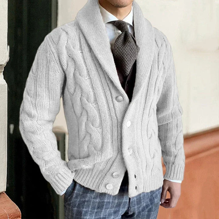 Cardigan chaud pour hommes pour l'automne et l'hiver