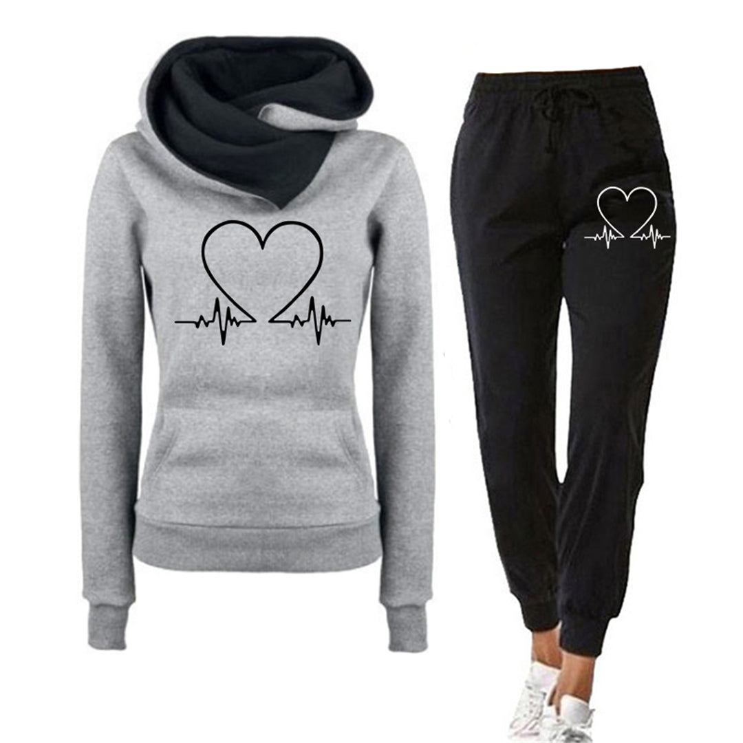 HEARTBEAT - Ensemble de jogging confortable pour femmes