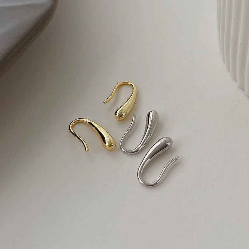 Boucles D'Oreilles Wassertropfen Argent Sterling Édition Limitée