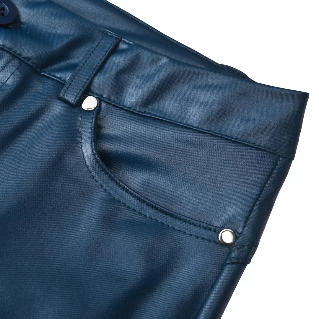 ChicFlex Slim Leather Pants