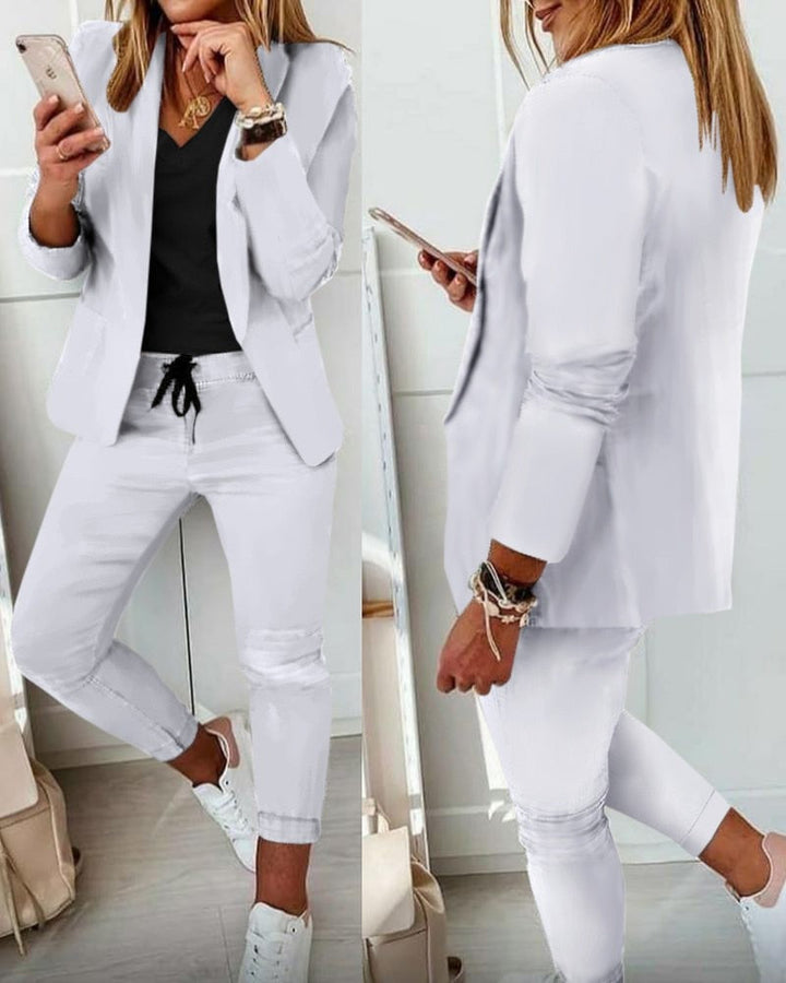 SANNA - Ensemble blazer et pantalon