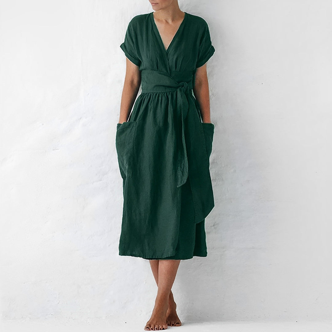 Robe portefeuille stylée pour femmes