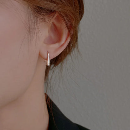 Boucles D'Oreilles Wassertropfen Argent Sterling Édition Limitée