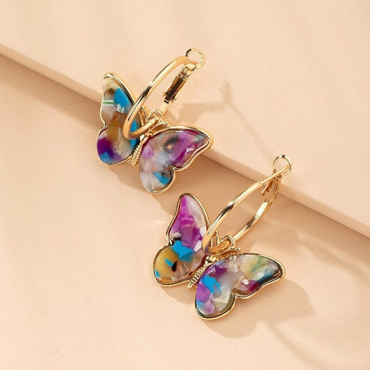 Créoles Émaillées Enamel Collection Édition Limitée