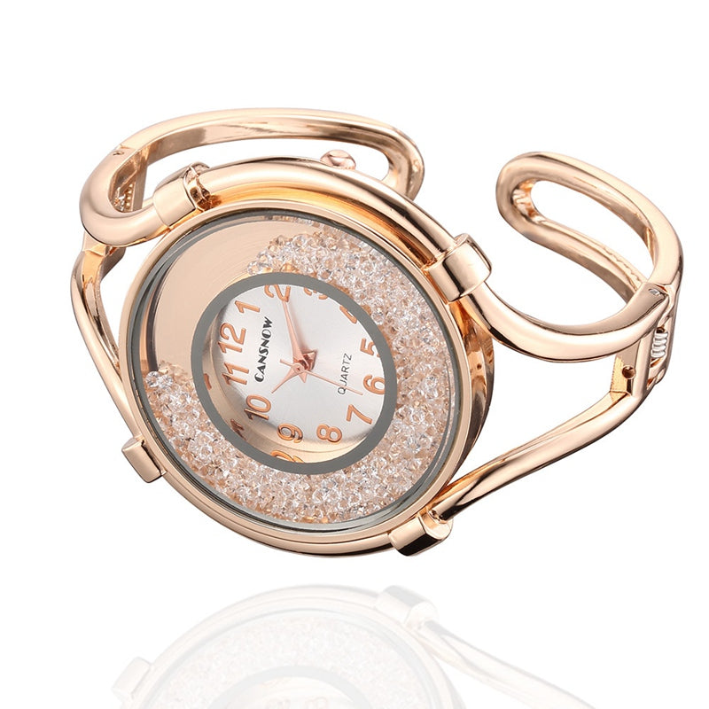 Cansnow Sleek Bangle Watch