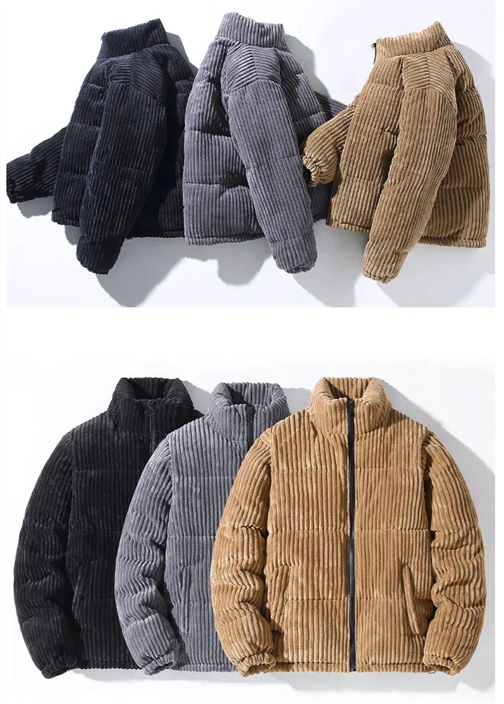 Veste en velours côtelé molletonné - Dennis