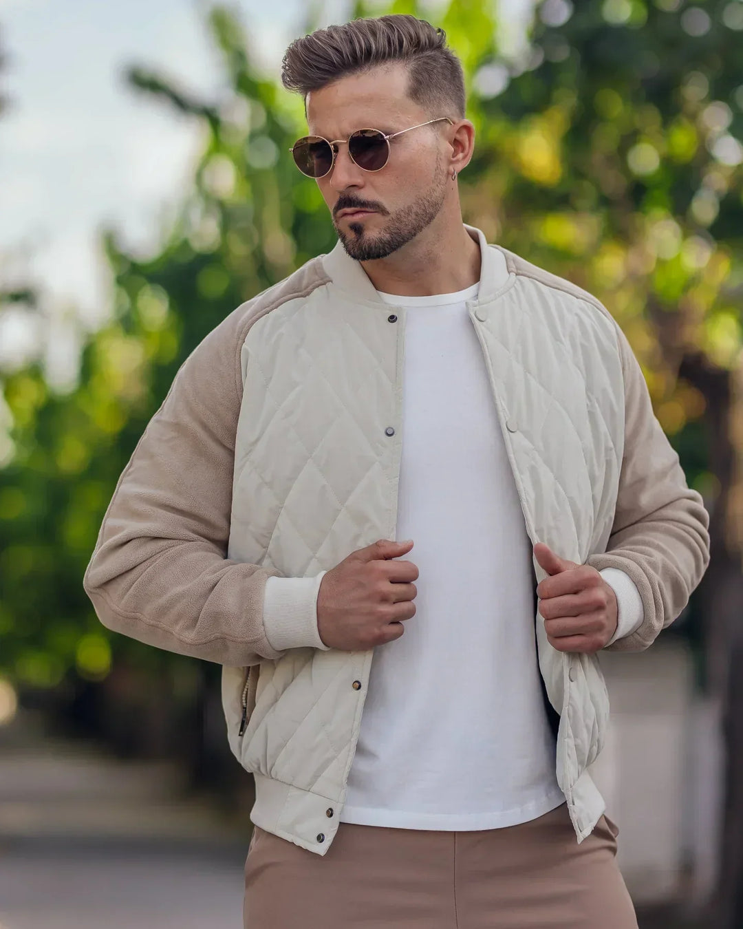 Veste casual matelassée - Emil