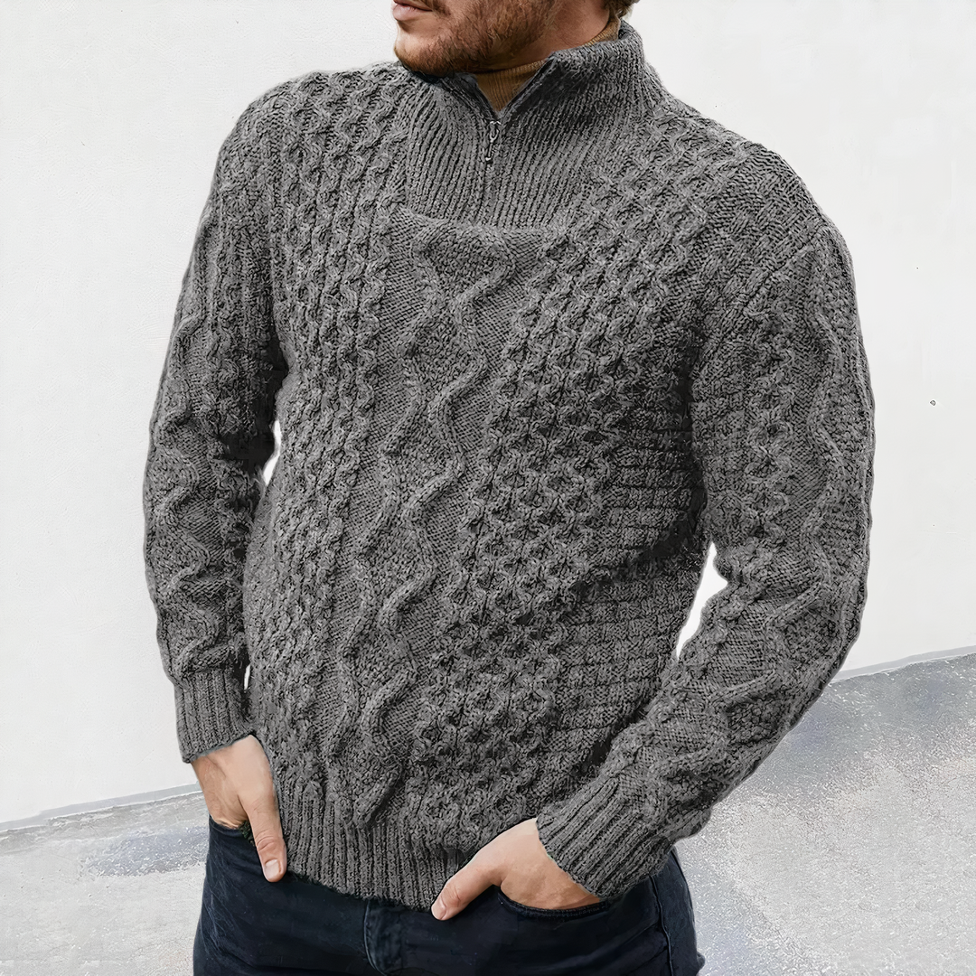 JOSHUA - Confortable pull en maille