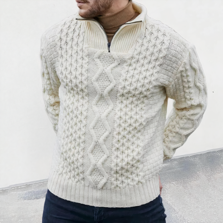 JOSHUA - Confortable pull en maille