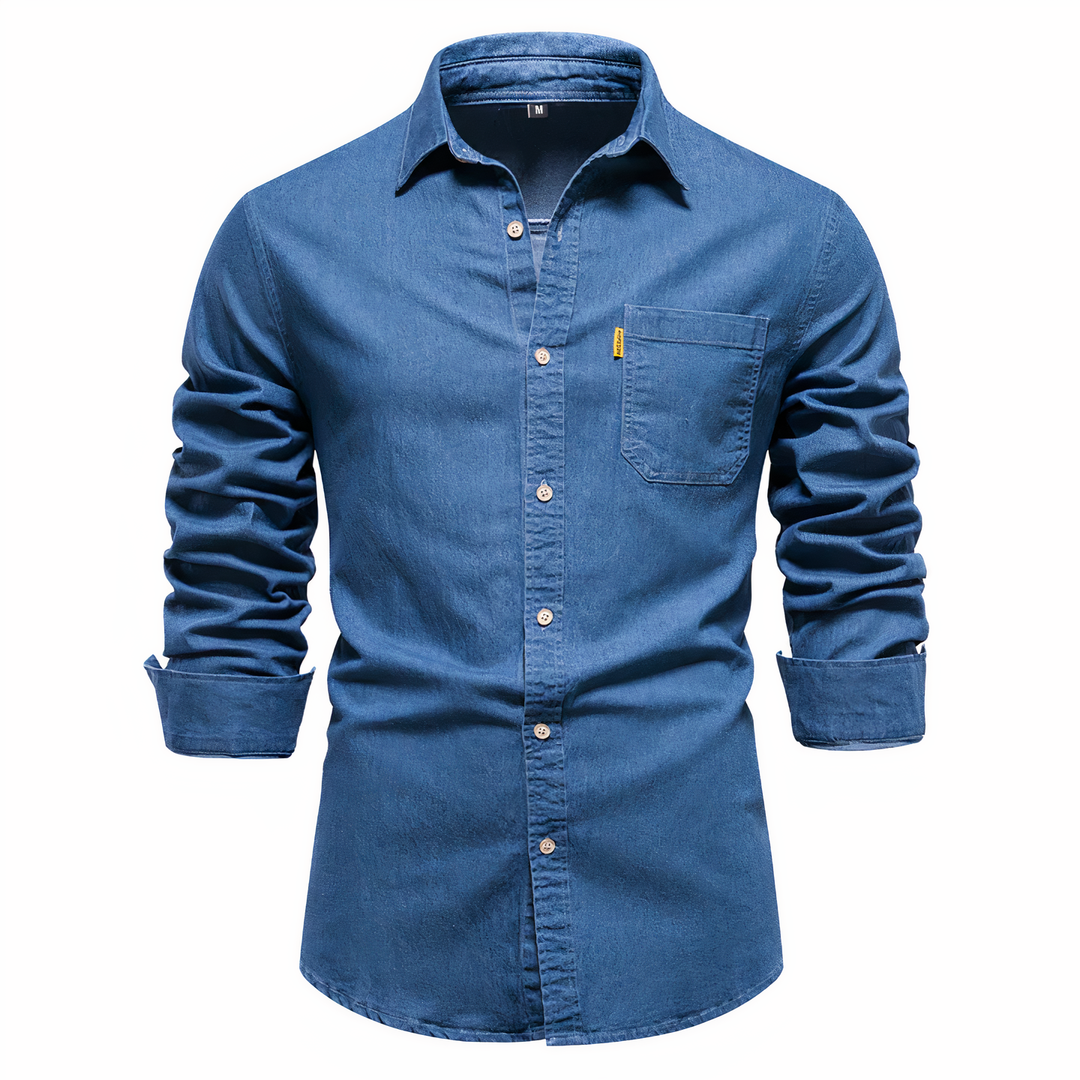 JOVAN - Chemise en denim pour homme